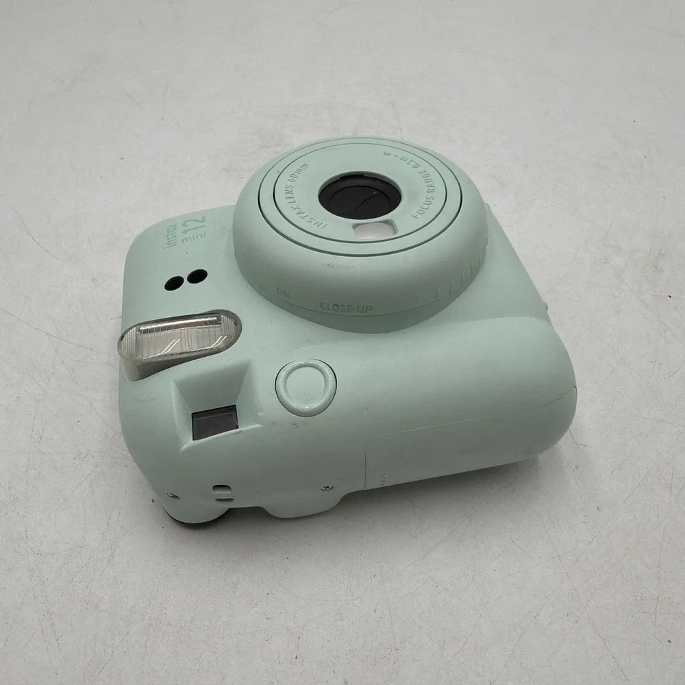 Fujifilm INSTAX MINI 12 Instant Film Camera Mint Green Tested Working
